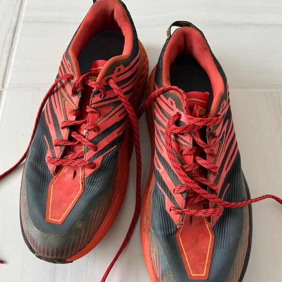 Hoka Other - HOKA Speedboat 4Vibram Orange and Black